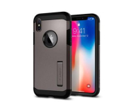 Etui Tough Armor do iPhone X stalowe - 1382038 - zdjęcie 1